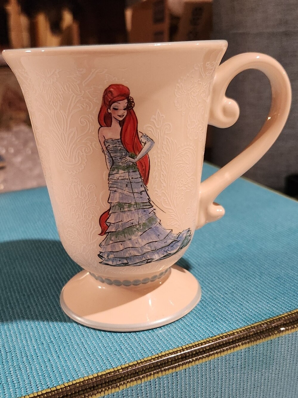 DISNEY DESIGNER PRINCESS COLLECTION ARIEL Coffee Mug THE LITTLE MERMAID
